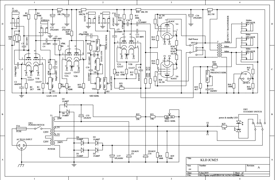 KLDJCM25 power supplier